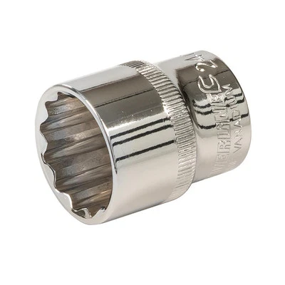 449975 - Silverline Socket 1/2"" Drive 12pt Metric - Image 1 of 2