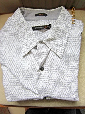 Klassisches Herrenhemd von Springfield UP slim fit  Größe 42/XL 5 - Bild 1 von 4