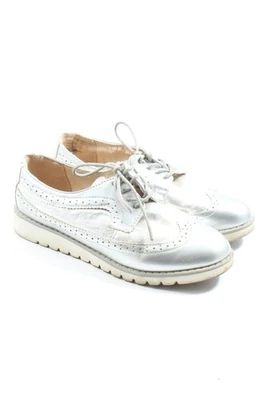 JOHANNA Scarpa stringata Donna Scarpa bassa Taglia IT 38 argento stile casual - Immagine 1 di 4