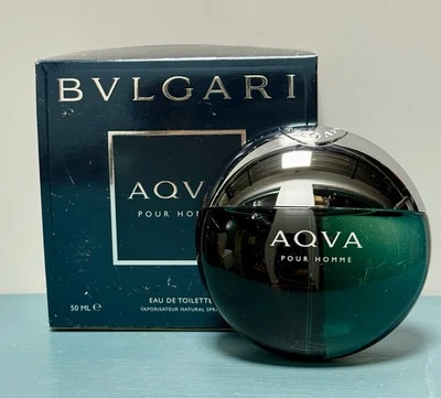 Aqua Pour Homme Cologne By Bvlgari Eau De Toilette Spray 1.7oz/50ml For Men - Image 1 of 3