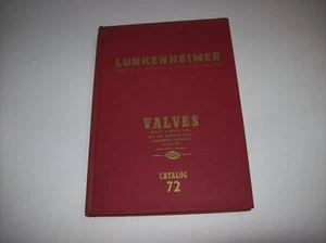 Vintage LUNKENHEIMER VALVE CATALOG 72, 1971, Bronze Iron Steel, x - Picture 1 of 19
