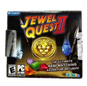 Jewel Quest II PC CD-ROM Spiel Puzzle Match 3 Abenteuer Cosmi iWin vollständig - Bild 1 von 3