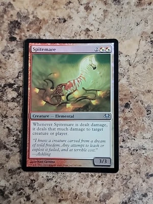 Spitemare FOIL Eventide NM White Red Uncommon MAGIC GATHERING CARD  - Image 1 of 4