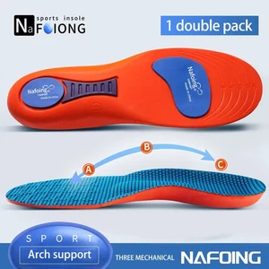 Orthotic Insoles for Arch Support Plantar Fasciitis Flat Feet & Heel Pain | 5-12 - Picture 1 of 19