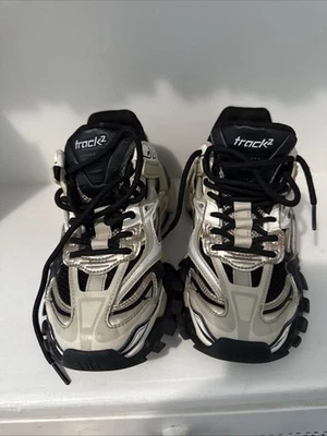 Balenciaga Track 2 women’s sneakers beige/black  US6; EUR36 - Image 1 of 4