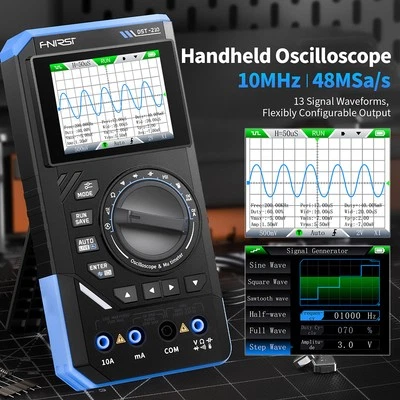 DST-210/DST-201 3-in-1 Handheld Digital Oscilloscope Multimeter Signal Generator - Image 1 of 4