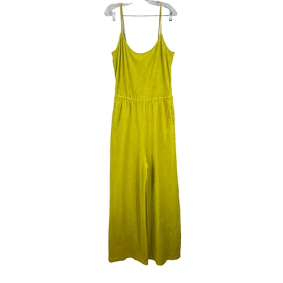 Offline By Aerie Summer Women's Large Green Lights Terry Pant Jumpsuit - Image 1 of 4