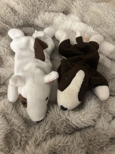 Butch & Bruno Beanie Babies. NO Hand Tag. BOTH Tush Tags Intacted. - Picture 1 of 8