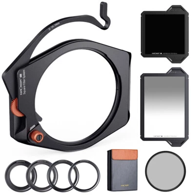 K&F Concept Square Filter Holder System Pro Kit (Holder+CPL+ND1000+Soft GND8) - Image 1 of 4