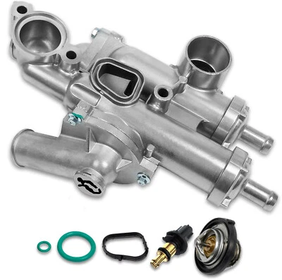 Aluminum Thermostat Housing Assy for Chrysler Sebring 200 Dodge Journey Avenger - Image 1 of 4