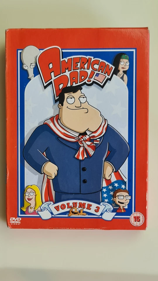 American Dad! - Volume 3 DVD Comedy Patrick Stewart - Image 1 of 1
