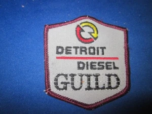 PARCHE BORDADO DE CAMIÓN DEL GREMIO DE ARTESANOS ALLISON DIESEL DETROIT - Imagen 1 de 2