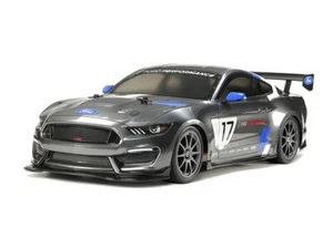 Tamiya Modelli RC, Ford Mustang GT4 4WD TT-02 Alte Prestazioni, Auto da Corsa - Foto 1 di 7