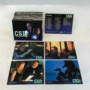 CSI: LAS VEGAS SERIES 2 (Strictly Ink/2004) Complete Trading Card Set 2nd Set! - Picture 1 of 3