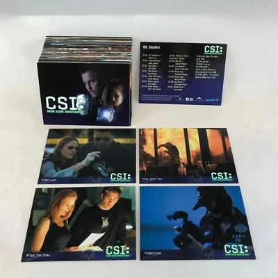 CSI: LAS VEGAS SERIES 2 (Strictly Ink/2004) Complete Trading Card Set 2nd Set! - Image 1 of 3