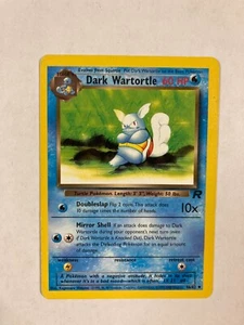 Pokémon TCG Dark Wartortle 46/82 Team Rocket card - Foto 1 di 1