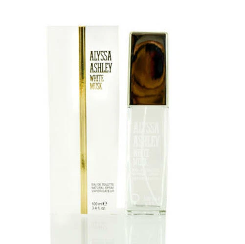 ALYSSA ASHLEY WHITE MUSKY EDT SPRAY 3,4 OZ (100 ML) - Imagem 1 de 1