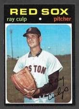 1971 TOPPS #660  Ray Culp  BOSTON RED SOX  EX-MINT+   A