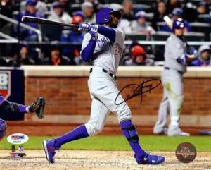 Dexter Fowler Autographed 8x10 Photo Chicago Cubs PSA/DNA COA - Picture 1 of 2