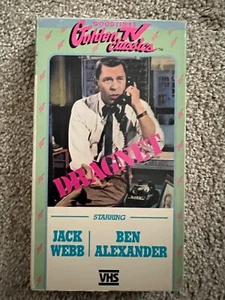 Dragnet VHS Television Classics Ben Alexander Jack Webb Preowned - Foto 1 di 1