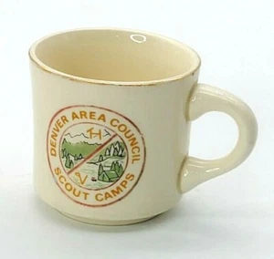 Taza de café de colección Boy Scouts BSA Denver Área Council Scout Camps - Imagen 1 de 4