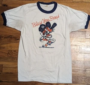 Camisa De Colección Tigres de Detroit "Bless You Boys" - Estrellas Pantalla Media - Manchas - Imagen 1 de 24