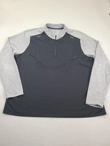 Nike Running Division Pinnacle Suéter Para Hombres 2XL Negro Pullover Ligero - Imagen 1 de 10