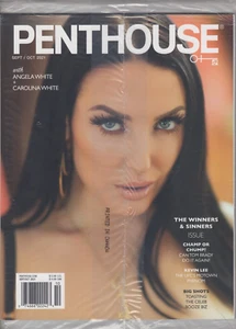 ANGELA WHITE Rare Penthouse Magazine September/Oktober 2021 NEU/SEALED! - Bild 1 von 2