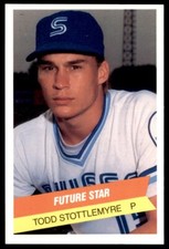 1987 TCMA International League All-Stars Todd Stottlemyre Syracuse Chiefs #25