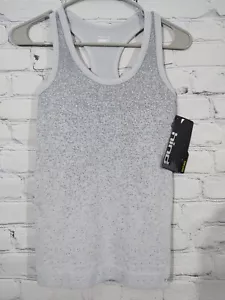 HIND Padded Tennis Tank Women's Running Tennis Yoga Tank Gradient Gray M - New - Picture 1 of 9