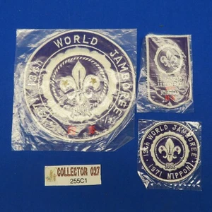 Boy Scout 3 1971 13th World Jamboree Patches Nippon Japan 255C1 - Picture 1 of 6