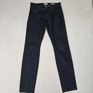 WILLIAM RAST Hollywood Skinny 30x32 Dark Wash Denim Blue Jeans Zipper Fly - Picture 1 of 7