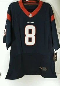 2011 New NFL Nike Houston Texans SCHAUB #8 On Field Players Edition Jersey 52... - Picture 1 of 9