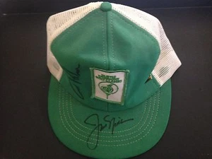 Sombrero automático firmado por golf Arnold Palmer Jack Nicklaus carta de autenticidad - Imagen 1 de 4