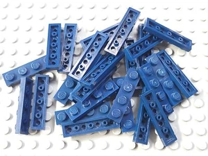 LEGO lotto di 25 pezzi di piastra blu scuro 1x4 - Foto 1 di 1