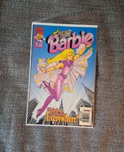 Seltene Barbie Marvel Comic 63 Zeitungskiosk LETZTE AUSGABE hochwertig fast neuwertig Amanda Conner - Bild 1 von 7