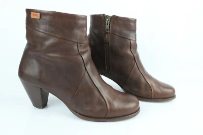 CAMPER Botines Botas De Cuero Marrón T 42 Muy Buen Estado - Imagen 1 de 4