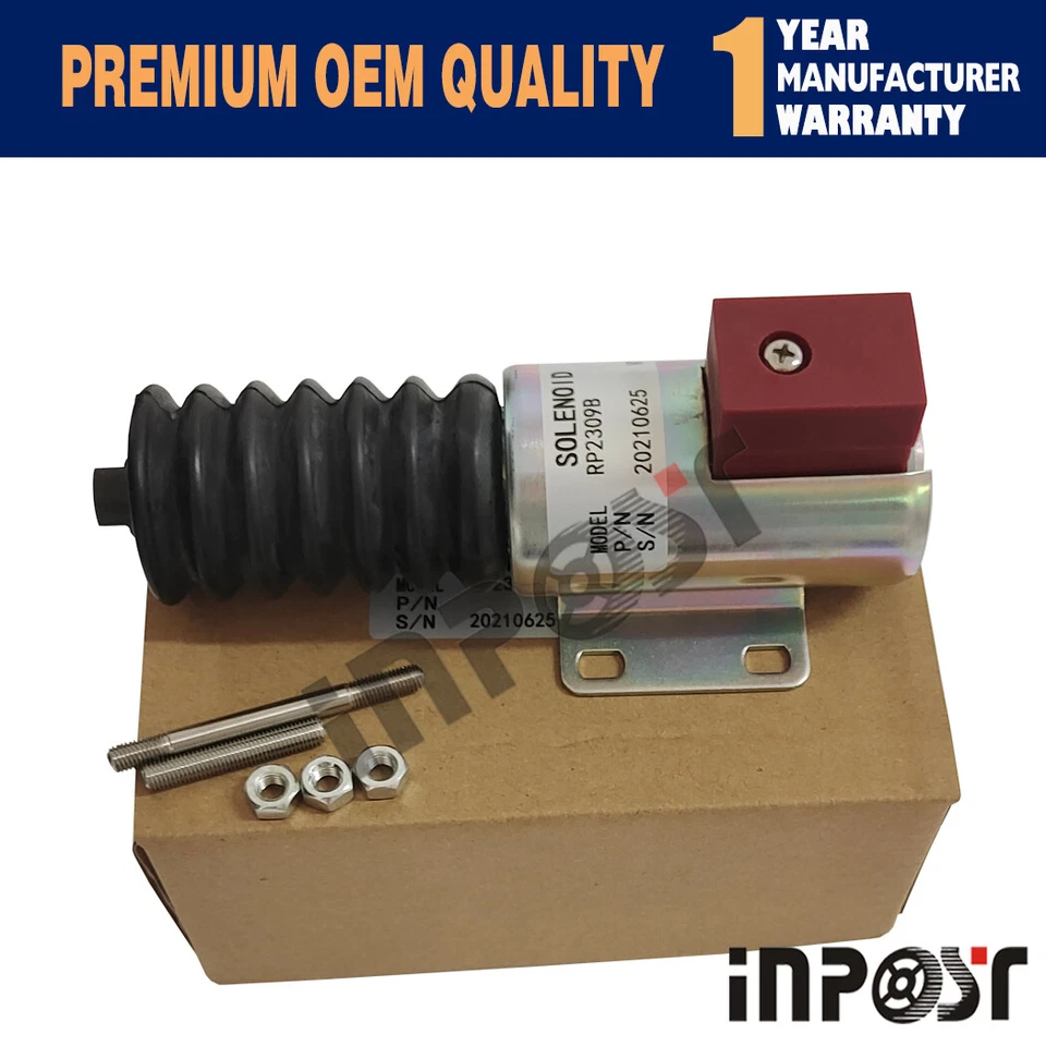 2309B RP2309B 40700094 Murphy Push/Pull Solenoid 12 VDC - Image 1 of 1