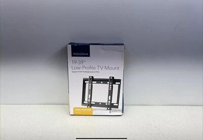 NUEVO Soporte de pared fijo de bajo perfil Insignia para la mayoría de los televisores de 19" - 39" NS-HTVMFAB Foto 1 de 3