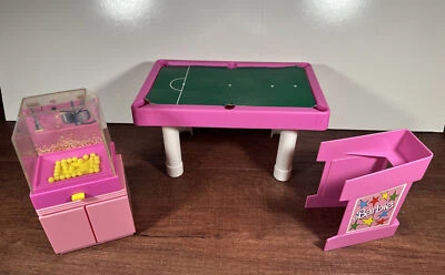 Barbie y patrón 1987-1988 sala de juegos incompleta Mattel/Arco Foto 1 de 4