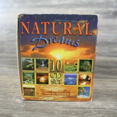 Natural Dreams: Music for Relaxation 10 CD Box Set Sounds & Music - Image 1 of 3