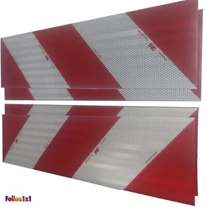 3M magnetische Kfz-Warnmarkierung 823 DIN 30710 2 x  2 Stk. 560 x 141 mm (li+re) - Bild 1 von 2