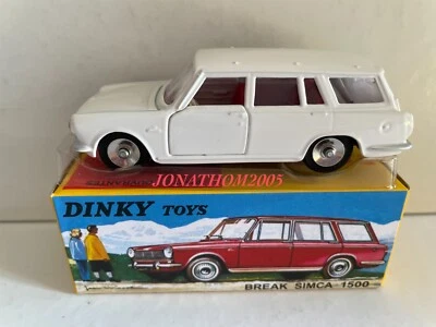 Dinky Toys Atlas Simca 1500 Break Weiß Referenz 507 - Bild 1 von 4