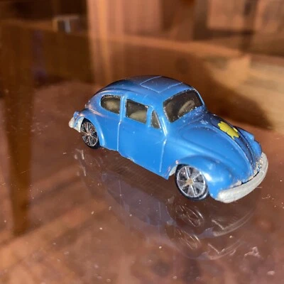 Faller Hit Car HitCar Nr. 3433 VW Käfer Beetle Limousine blau Kleeblatt - Bild 1 von 4