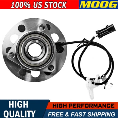 MOOG Front Wheel Bearing Hub for 95-99 Chevy GMC K1500 Suburban Yukon 6-Lug 4x4 - Image 1 of 4