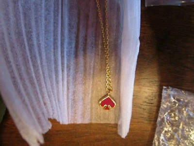 Kate Spade Diario Pala Esmalte Mini Colgante Con Pendientes Foto 1 de 4