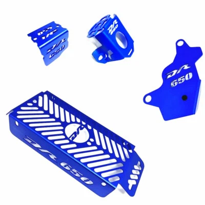 Protector de depósito de rejilla de radiador pinza delantera para Suzuki DR 650/S/SE  Foto 1 de 4