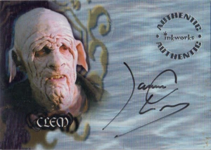 Buffy the Vampire Slayer Season 6 Autograph A34 James C Leary as Clem Inkworks - Picture 1 of 2