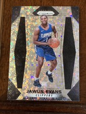 2017-18 PANINI Prizm Clippers Disco JAWUN EVANS Rookie Oklahoma State NM+ W68
