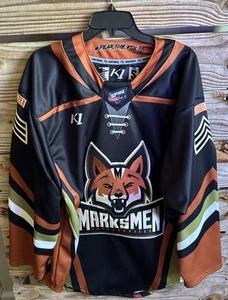 Marksmen Fayetteville SPHL OT Sports Hockey Replica Jersey Adult Small - Picture 1 of 9